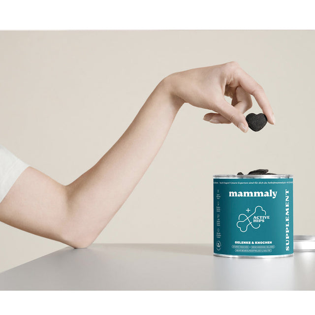 Mammaly Active Hips Gelenk-Snacks Nahrungsergänzungsmittel für Hunde