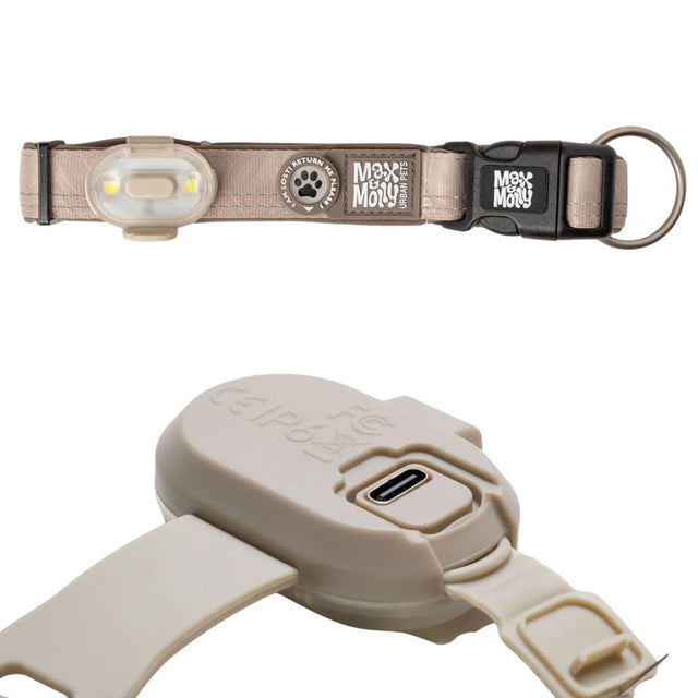 Max & Molly Urban Pets Matrix 2.0 Ultra Led - Sicherheitslicht, Sand Sicherheit