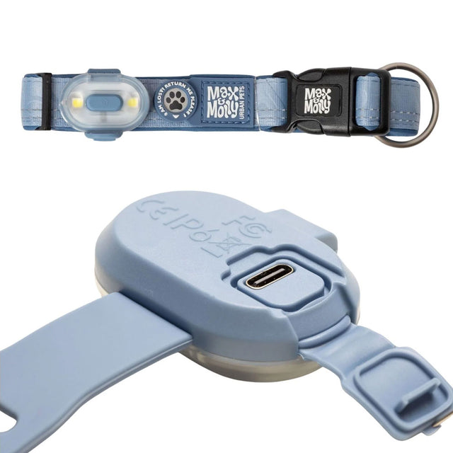 Max & Molly Urban Pets Matrix 2.0 Ultra Led - Sicherheitslicht, Ocean Sicherheit