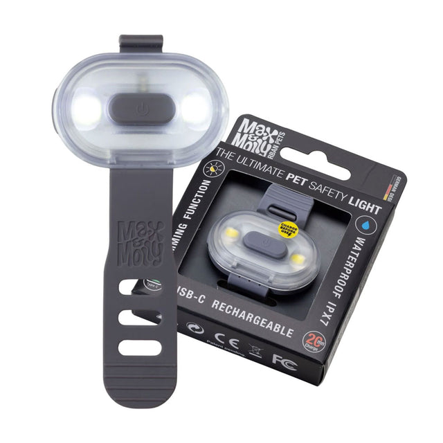 Max & Molly Urban Pets Matrix 2.0 Ultra Led - Sicherheitslicht, Stone Sicherheit