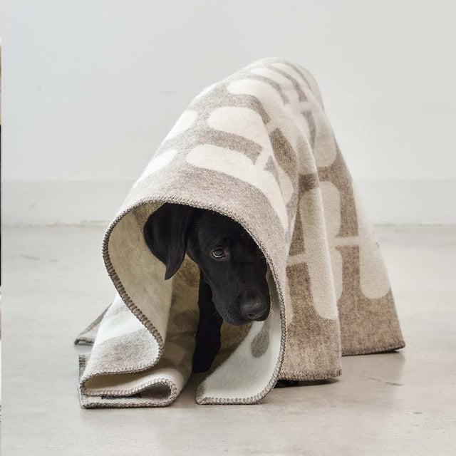 MiaCara Hundedecke Flora, Cappuccino/Natur Hundedecke