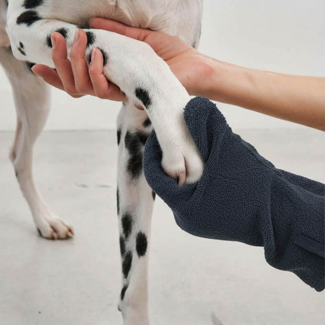 MiaCara Trockenhandschuh Guanto, Midnight Hundehandtuch