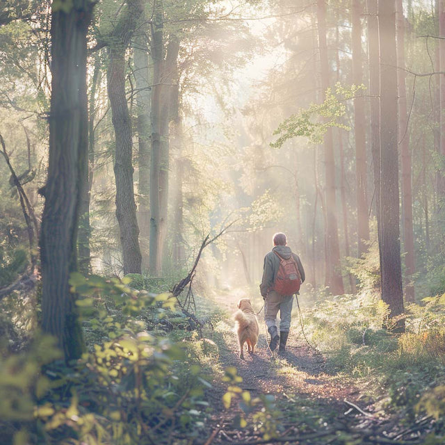mysoy Duftkerzen Manufaktur Duftkerze „Kein Outfit ist komplett ...“, Waldspaziergang Duftkerze