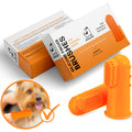 OurDogsLife Dental Silicone Finger Brushes Zahnpflege für Hunde