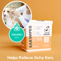 OurDogsLife Ear Wipes Aloe Vera, 50 Stück Ohrenpflege
