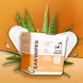 OurDogsLife Ear Wipes Aloe Vera, 50 Stück Ohrenpflege