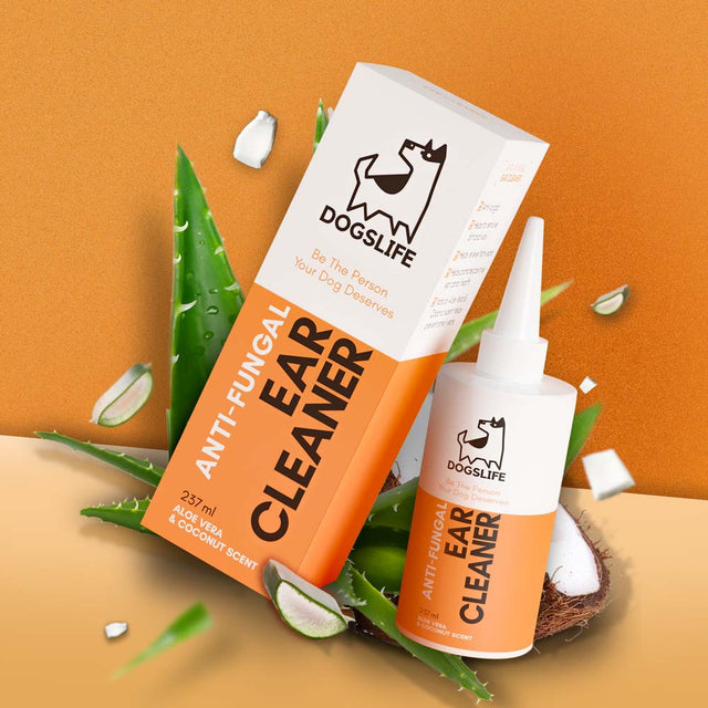 OurDogsLife Ear Cleaner, Ohrenreiniger für Hunde Ohrenpflege