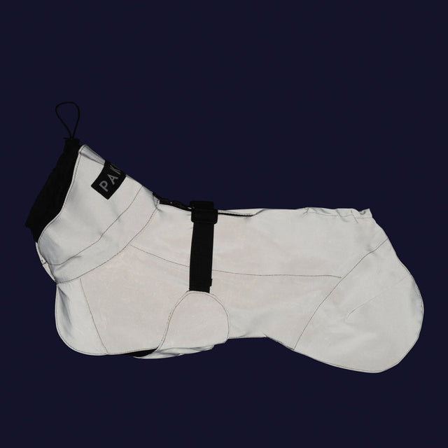 PAIKKA Visibility Hunderegenmantel, Lite Taupe Hunderegenmantel