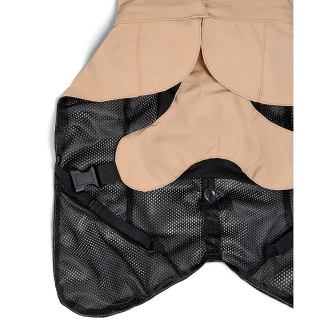 PAIKKA Visibility Hunderegenmantel, Lite Taupe Hunderegenmantel