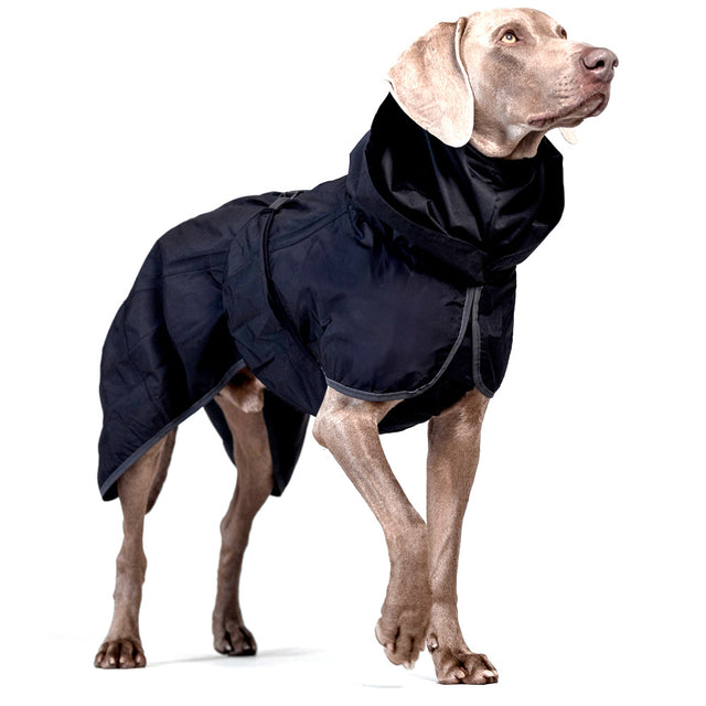 PAIKKA Hunderegenmantel Recovery, Lite Black Hunderegenmantel