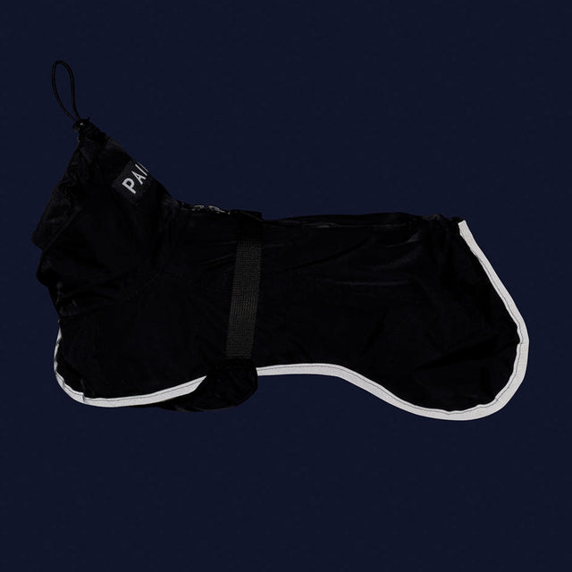 PAIKKA Hunderegenmantel Recovery, Lite Black Hunderegenmantel