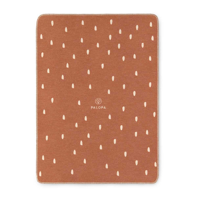 PALOPA Hundedecke Ida, Punkte Zimt Milchig Hundedecke