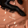 PALOPA Hundedecke Ida, Punkte Zimt Milchig Hundedecke