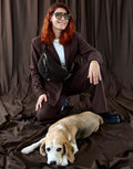 PALOPA Leckerlibeutel Bum Bag Emma Teddy-Fleece, Brownie Leckerlibeutel