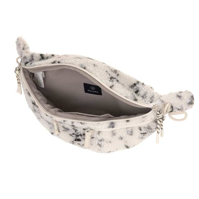 PALOPA Leckerlibeutel Bum Bag Emma Teddy-Fleece, Speckled Creme Leckerlibeutel
