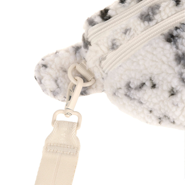 PALOPA Leckerlibeutel Bum Bag Emma Teddy-Fleece, Speckled Creme Leckerlibeutel