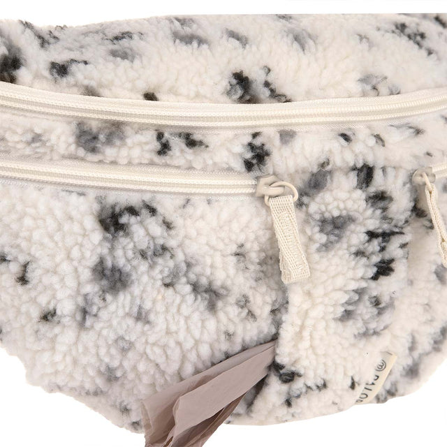 PALOPA Leckerlibeutel Bum Bag Emma Teddy-Fleece, Speckled Creme Leckerlibeutel