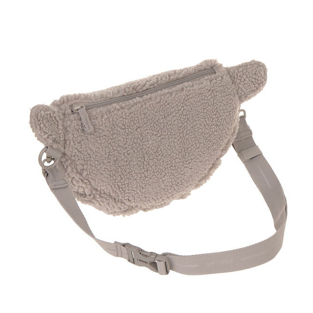 PALOPA Leckerlibeutel Bum Bag Emma Teddy-Fleece, Taupe Leckerlibeutel