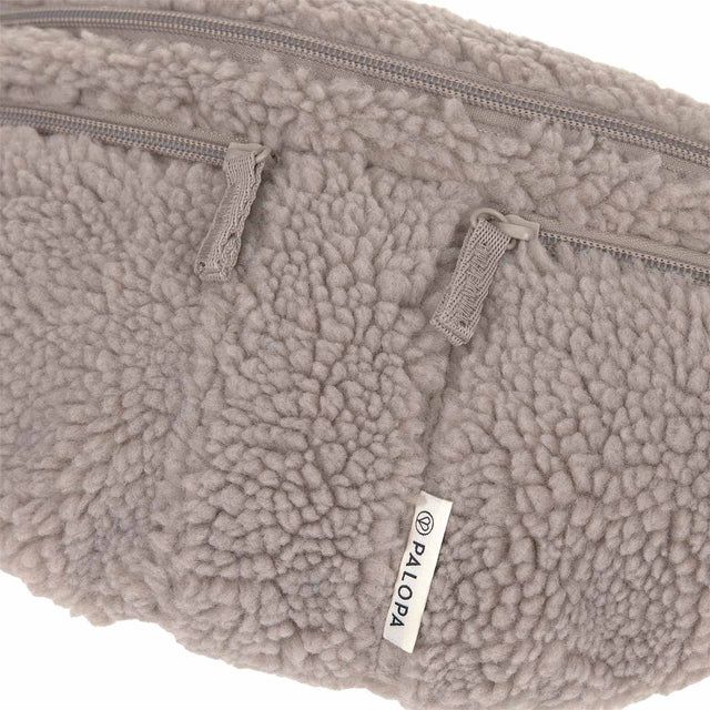 PALOPA Leckerlibeutel Bum Bag Emma Teddy-Fleece, Taupe Leckerlibeutel