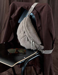 PALOPA Leckerlibeutel Bum Bag Emma Teddy-Fleece, Taupe Leckerlibeutel