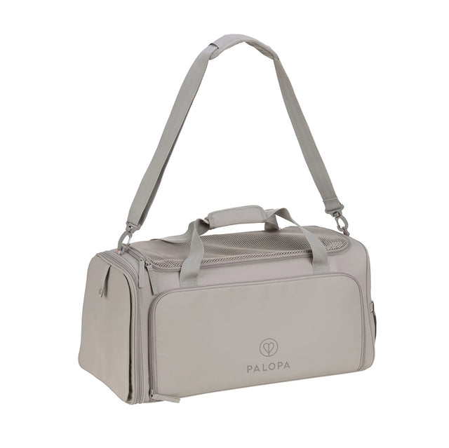 PALOPA Hundetragetasche Benno, Taupe Hundetragetasche