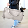 PALOPA Hundetragetasche Benno, Taupe Hundetragetasche