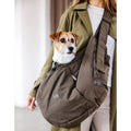PALOPA Tragetasche Dog Bag Bara, Crinkled Chocolate Leckerlibeutel