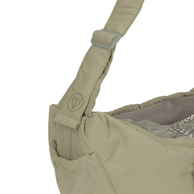 PALOPA Tragetasche Dog Bag Bara, Crinkled Pale Olive Hundetragetasche