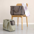 PALOPA Hundetragetasche Weda Crinkled, Pale Olive Hundetragetasche