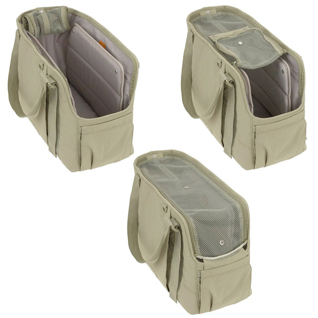 PALOPA Hundetragetasche Weda Crinkled, Pale Olive Hundetragetasche