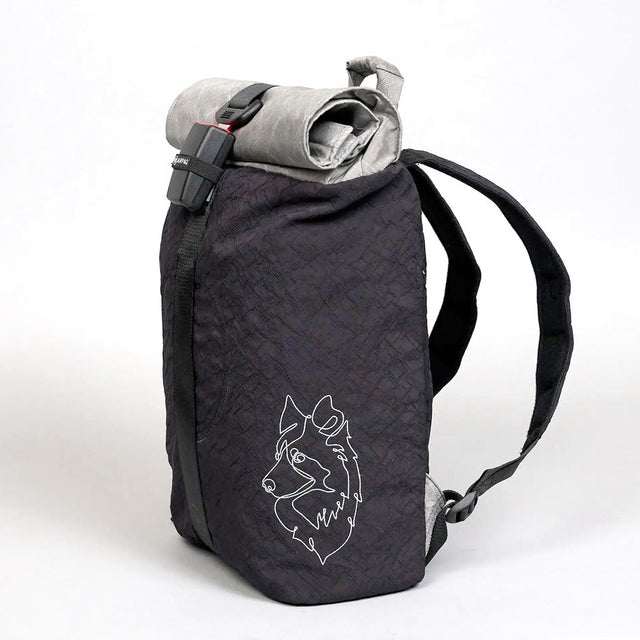 Redoggo Rolltop Rucksack, Bina Edition - Kopf Rucksack