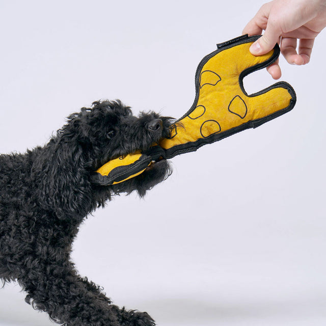 Redoggo Hundespielzeug Giraffe Stoffspielzeug