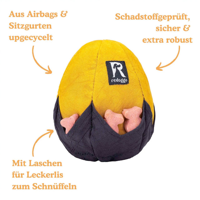 Redoggo Hundespielzeug Schnüffelei Stoffspielzeug
