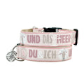 Saltydog Hundehalsband „Du & ich und das Meer“, Mauve Hundehalsband