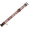 Saltydog Hundehalsband „Eat Play Love“, Choco - Rose Hundehalsband