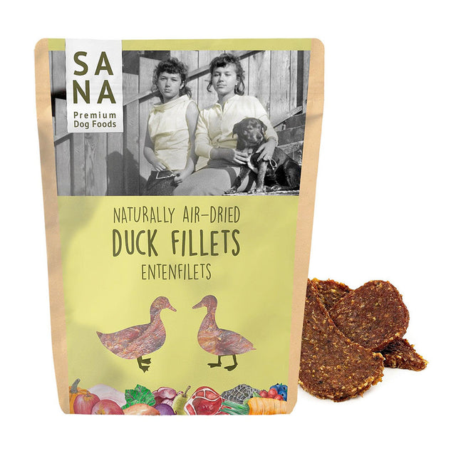 SANADOG Entenfilets, 100g Hundeleckerli