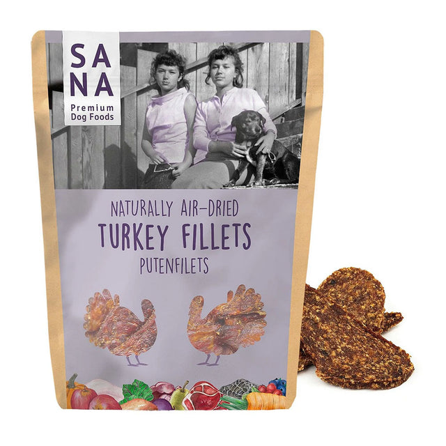 SANADOG Putenfilets, 100g Hundeleckerli