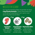 SmoothieDog Smoothie Bites, gefriergetrockneter Snack, Lamm Fleischsnacks