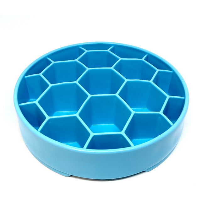 Sodapup Antischlingnapf | eBowl Honeycomb, Blau Interaktiv