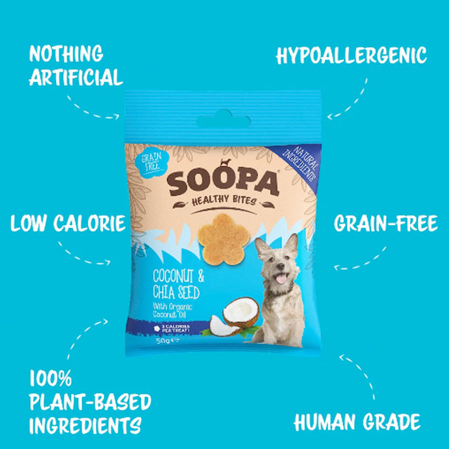 Soopa Hundekekse, Kokos & Chiasamen Hundekeks