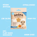 Soopa Hundekekse Puppy Bites, Banane & Kürbis Hundekeks