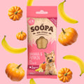 Soopa Mini Dental Sticks, Banana & Pumpkin Hundeleckerli