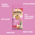 Soopa Birthday Dental Sticks, Strawberry & Coco-Cream Cupcake Hundeleckerli