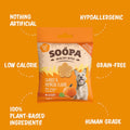 Soopa Hundekekse Healthy Bites, Karotte & Kürbis Hundeleckerli