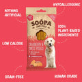 Soopa Jumbo Dental Sticks, Cranberry & Sweet Potato Zahnpflege
