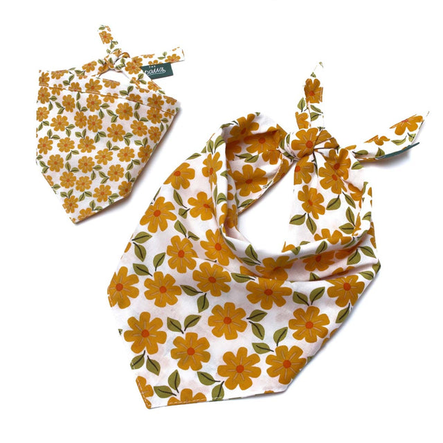 The Paws Bandana, Ringelblumen Hundehalstücher