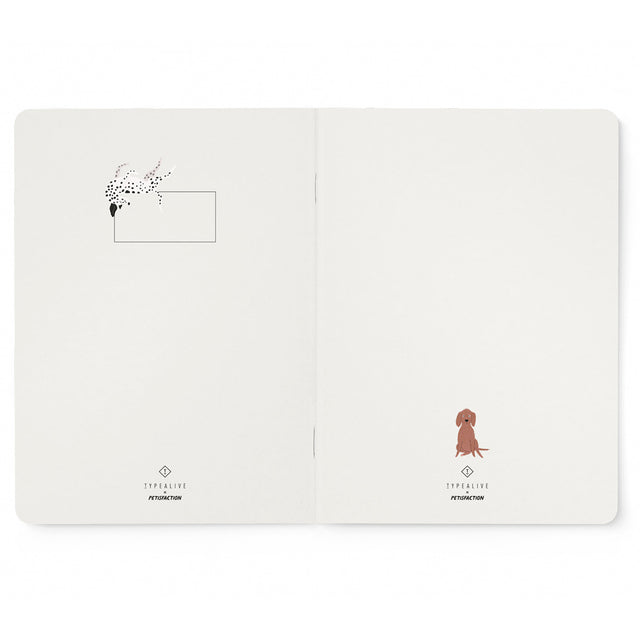 Typealive Notizheft „DOGS“ Accessoires