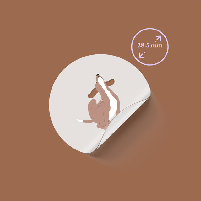 Typealive Stickerbogen No.20 „FÜR HUNDEFANS“