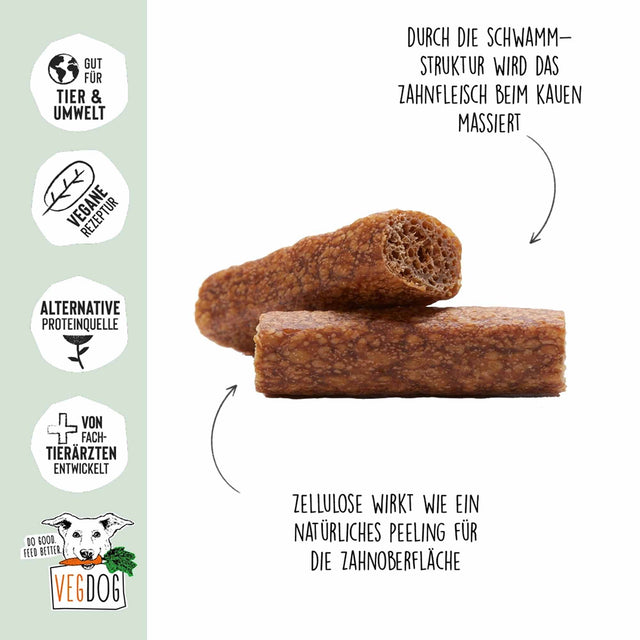 Hundesnack Vegan | Dentals Small