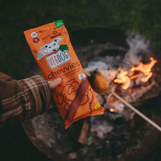 VEGDOG Hundesnack Vegan, Chevvies XL Veggie